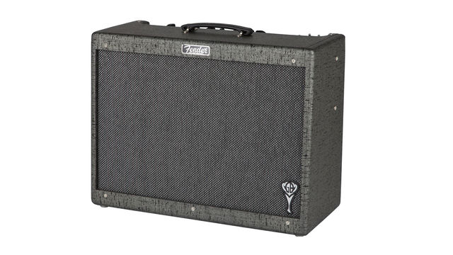 Fender releases George Benson signature amp and enclosure The GB Hot Rod Deluxe is dressed in dashing grey