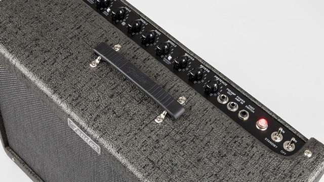 Fender releases George Benson signature amp and enclosure It features 6L6 tubes, a 100-watt Jensen C12K speaker and solid pine cabinet