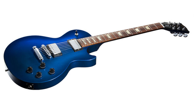 Gibson soups up Studio range with Nitrous Les Paul Nitrous Les Paul in Cosmic Cobalt