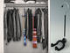 The Guitar Hanger: safe axe storage like a shirt