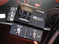 Musikmesse 2011: Line 6 M5 Stompbox Modeler up close video