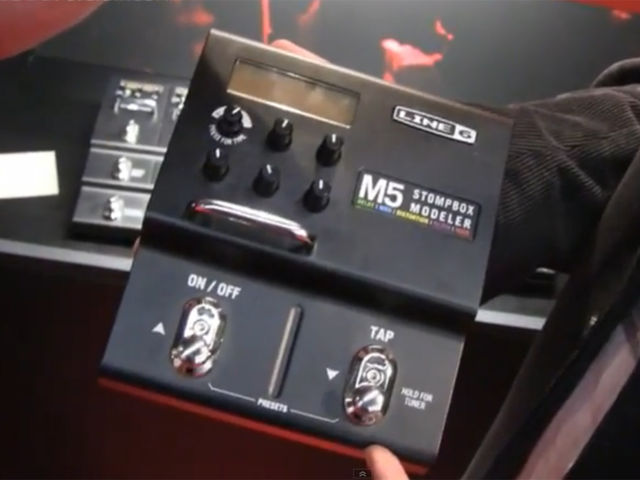 Line 6 M5 Stompbox Modeler: 100 effects in one