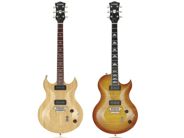Handcrafted guitars from Vox's G-Rok custom shop.