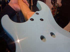 Musikmesse 2011: Yamaha Guitars stand in pictures: new electrics, acoustics and basses