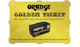 Musikmesse 2013: Orange to give-away four amps