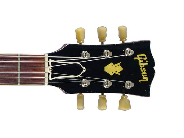 1960 Gibson ES-335 TD (headstock detail)