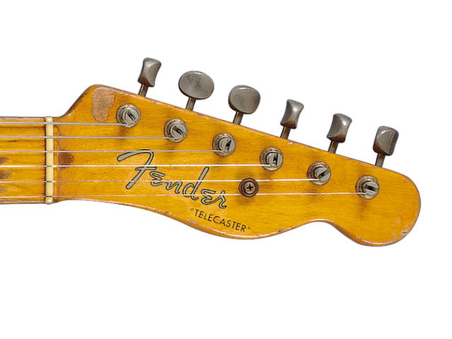 Fender 1953 Telecaster (headstock detail)