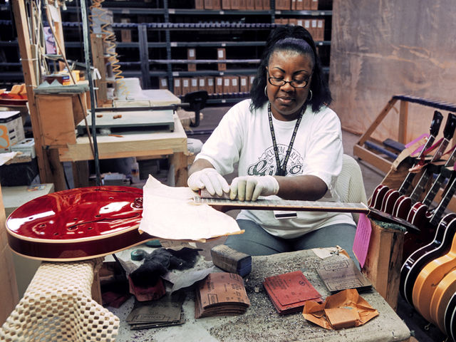 Inside Gibson's Memphis facility