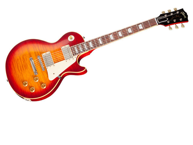 Gibson 1959 Les Paul Factory Burst Cherry Burst finish