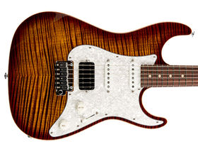 Suhr unveils limited edition Korina Flame