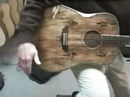 Jesus found on a Washburn guitar