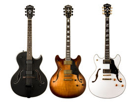Washburn Guitars debuts new models and colours in popular HB Hollow Body series