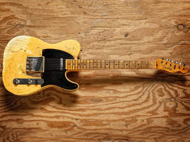 Fender Time Machine 1953 Heavy Relic Telecaster and 1958 Relic Stratocaster (not pictured)
