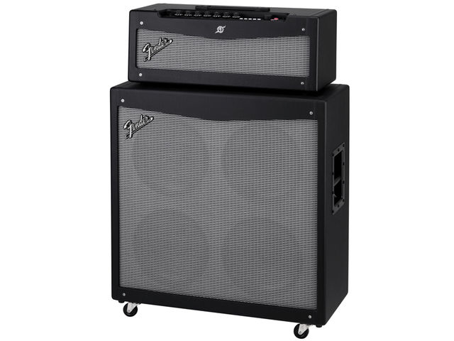Fender Mustang V head and 412 cab