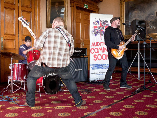 Lockin rock the Dewsbury auditions