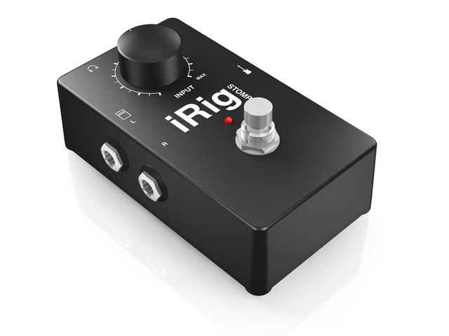 NAMM 2012: IK Multimedia presents iRig STOMP for iOS blank