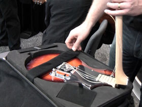 NAMM 2012 VIDEO: Voyage-Air folding travel guitars demoed