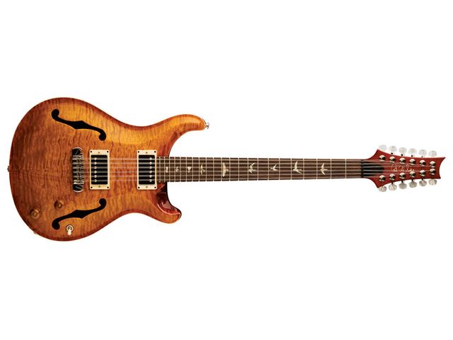 New, high-spec hollowbody 12 string.