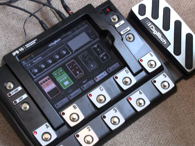 First Look: Digitech Ipb-10 Ipad Pedalboard 