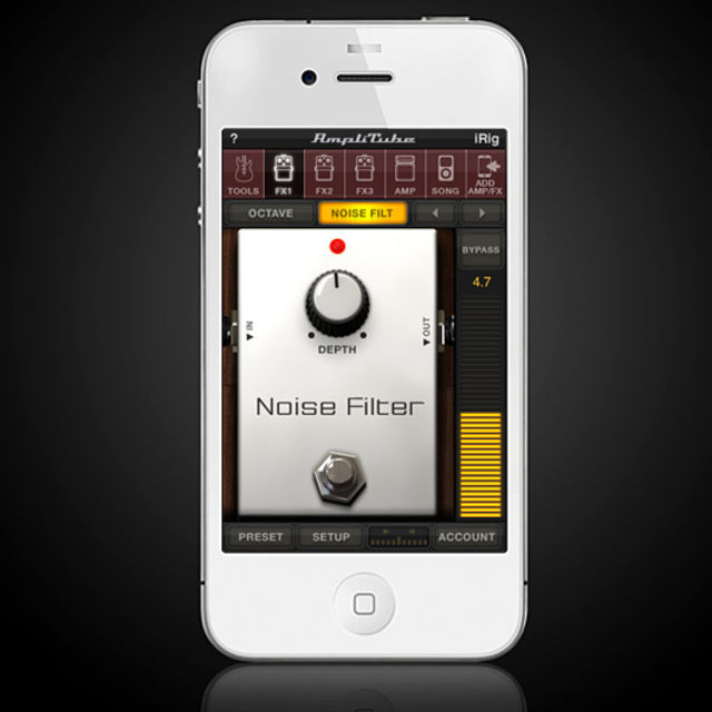 Metal amp with Noise Filter engaged