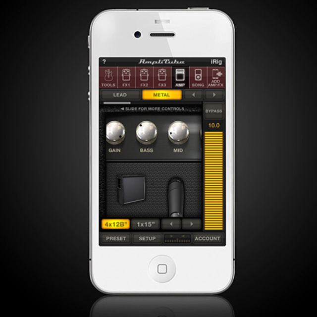 Metal amp model