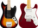 New Fender and Squier electric guitars, basses, acoustics announced