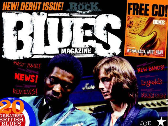 Buddy Guy is the cover star of issue one of The Blues