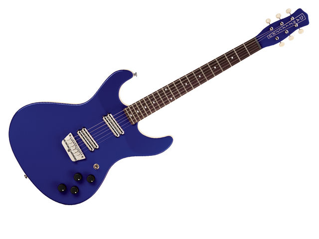 Danelectro Hodad guitar (Blue Metallic)