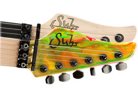 Suhr unveils 80s Shred model - mad paintjobs!
