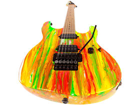 Suhr unveils 80s Shred model - mad paintjobs!
