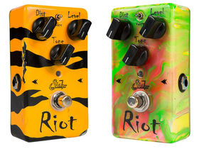 Suhr unveils 80s Shred model - mad paintjobs!