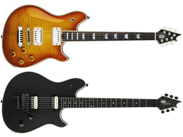 The EVH Wolfgang USA Custom (top) and EVH Wolfgang Stealth
