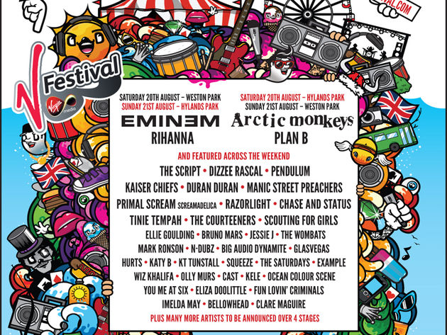 Confirmed acts so far...