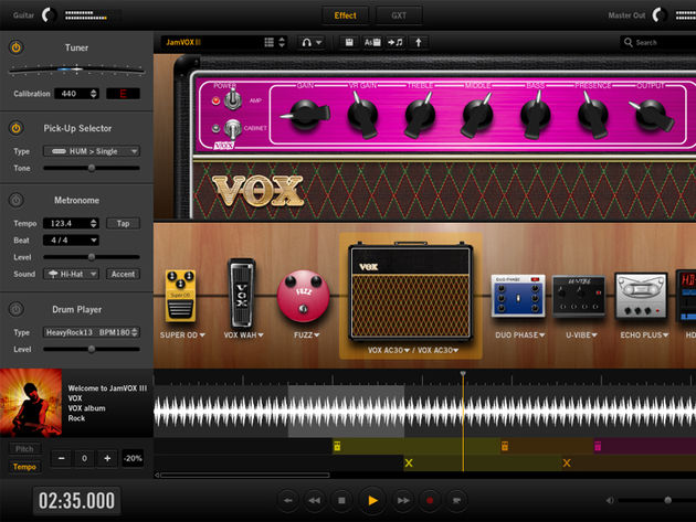 JamVOX III is "dramatically evolved", apparently