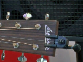 Musikmesse 2012 video: AddString - fit an extra string to your acoustic guitar