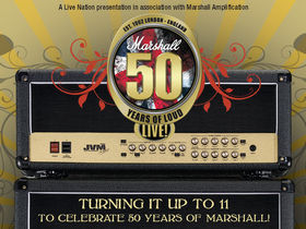 Marshall announces 50 Years Of Loud anniversary live event