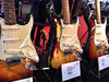 1960s sunburst Fender Stratocasters Now that's some real road wear, right there