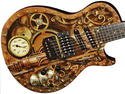 Buddy Blaze unveils 'steampunk' Generator electric guitar