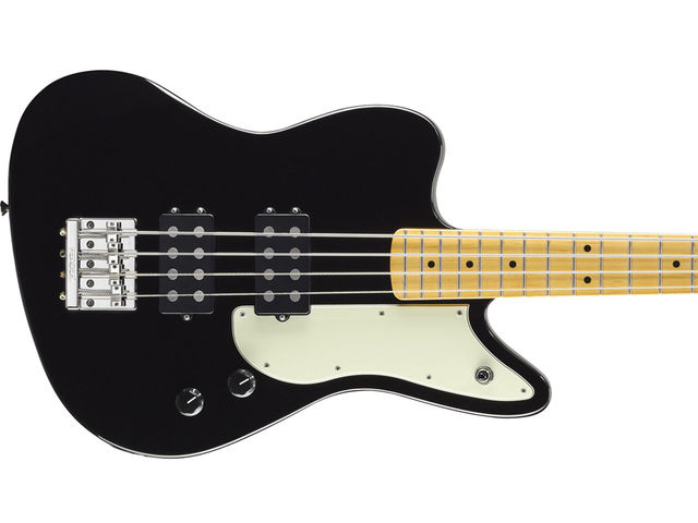 Fender Pawn Shop Reverse Jaguar Bass - body detail blank