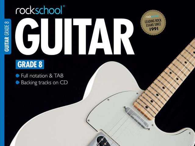 Rockschool's new grade eight book