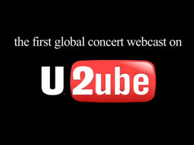 Watch U2 gig live on YouTube
