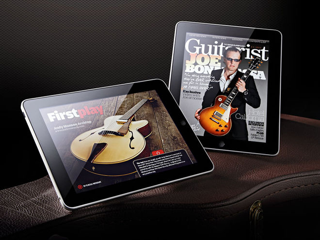 Guitarist: Deluxe Edition now available for iPad on Apple Newsstand