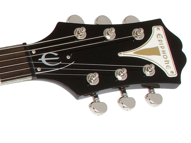 Epiphone Black Royale Wildkat (headstock)