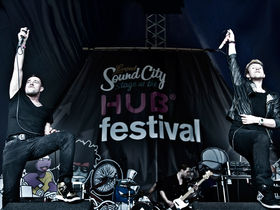 Kerrang award nominees The Blackout rock out with Audio-Technica