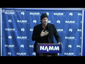 NAMM 2010: Chad Smith talks music in schools on video