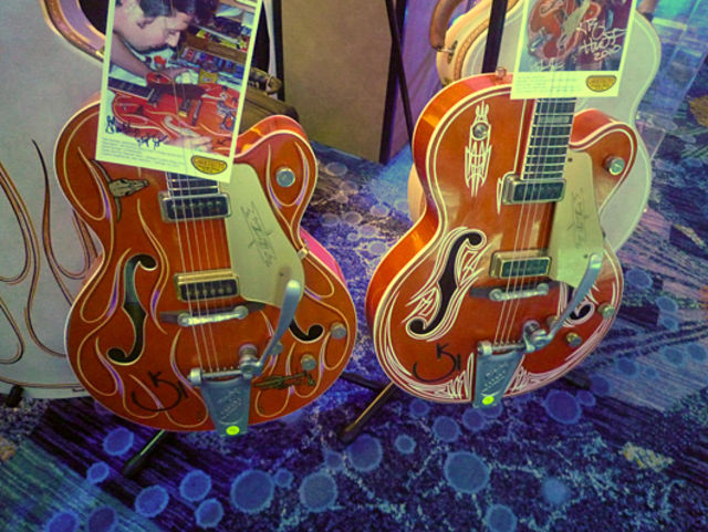 Custom-finished Gretsch Chet Atkins models