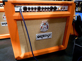 NAMM 2010: Orange Amplifiers stand in pictures