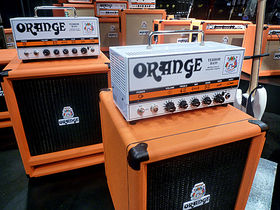 NAMM 2010: Orange Amplifiers stand in pictures