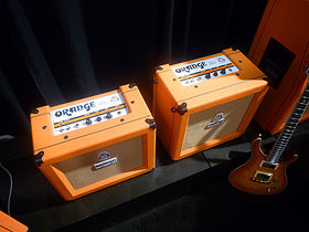 NAMM 2010: Orange Amplifiers stand in pictures
