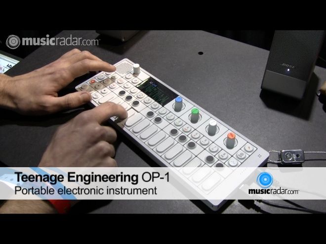NAMM 2010: Teenage Engineering's OP-1 on video